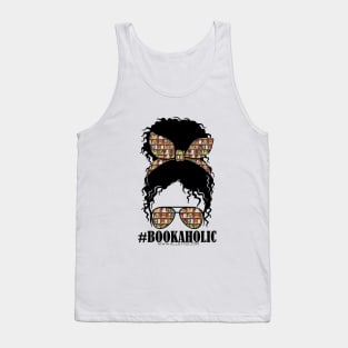 Bookaholic Curly Hair Tank Top